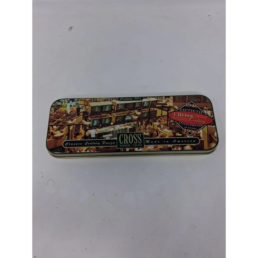 Cross Century 50th Anniversary Collectible Tin No 5 Stock Exchange 1946-1996*  Y
